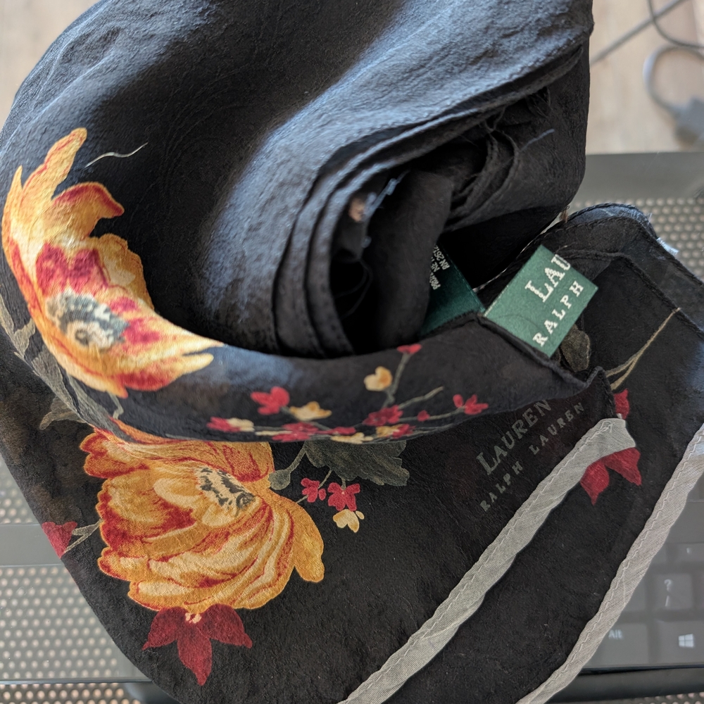 Ralph Lauren Floral Scarf